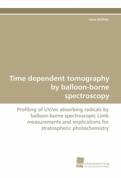 Time dependent tomography by balloon-borne spectroscopy - Kritten, Lena