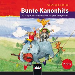 Bunte Kanonhits, 2 Audio-CDs - Hering, Wolfgang