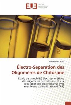 Électro-Séparation des Oligomères de Chitosane - Aider, Mohammed