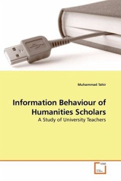 Information Behaviour of Humanities Scholars - Tahir, Muhammad