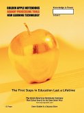 SMARTGRADES BRAIN POWER REVOLUTION GOLDEN APPLE School Notebooks with Study Skills "How to Ace a Test!" (125 Pages) SUPERSMART! Write Class Notes & Test-Review Notes