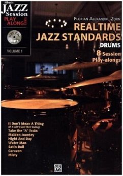 Realtime Jazz Standards - Drums, m. MP3-CD - Alexandru-Zorn, Florian