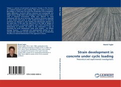 Strain development in concrete under cyclic loading