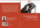 L'effet de distinctivité dans la mémoire humaine