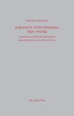 Soranos von Ephesos, Peri psyches - Podolak, Pietro