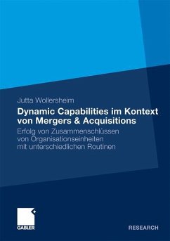 Dynamic Capabilities im Kontext von Mergers & Acquisitions - Wollersheim, Jutta