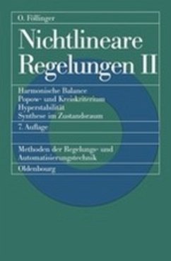 Nichtlineare Regelungen 2 - Föllinger, Otto