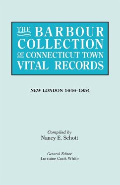 Cover Barbour Collection of Connecticut Town Vital Records. Volume 29