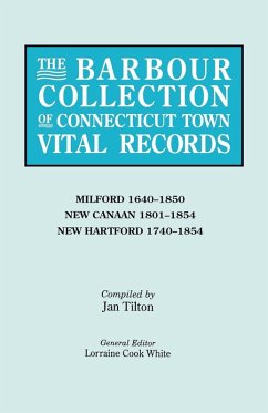 Cover Barbour Collection of Connecticut Town Vital Records. Volume 28
