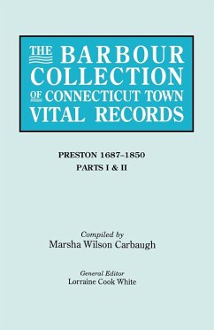 Cover Barbour Collection of Connecticut Town Vital Records. Volume 35