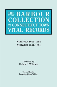 Cover Barbour Collection of Connecticut Town Vital Records. Volume 32