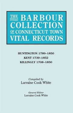 Cover Barbour Collection of Connecticut Town Vital Records. Volume 20