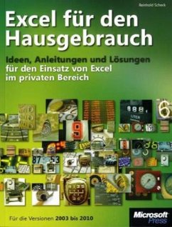 Excel für den Hausgebrauch Cover Excel für den Hausgebrauch