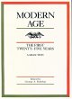 Modern Age: The First Twenty-Five Years - Bild 1