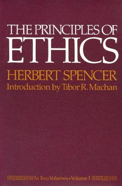 The Principles of Ethics Vol 1 PB - Spencer, Herbert