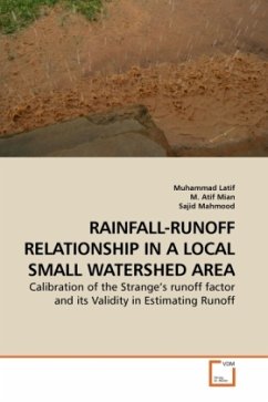 RAINFALL-RUNOFF RELATIONSHIP IN A LOCAL SMALL WATERSHED AREA - Latif, Muhammad;Atif, M.;Mahmood, Sajid