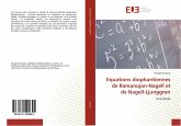 Equations diophantiennes de Ramanujan-Nagell et de Nagell-Ljunggren Equations diophantiennes de Ramanujan-Nagell et de Nagell-Ljunggren