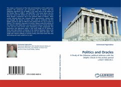 Politics and Oracles - Agoratsios, Emmanuel