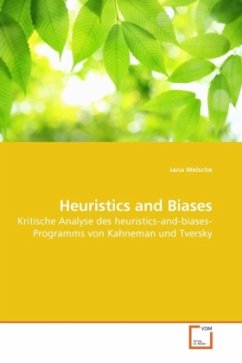 Heuristics and Biases - Welsche, Jana