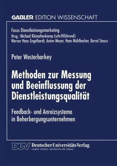 Methoden zur Messung und Beeinflussung der Dienstleistungsqualität - Westerbarkey, Peter