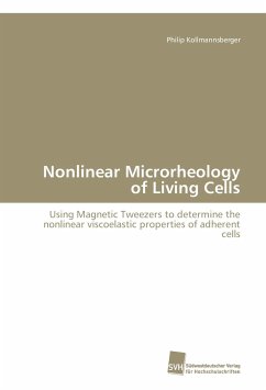 Cover Nonlinear Microrheology of Living Cells