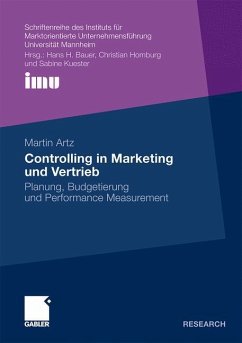 Controlling in Marketing und Vertrieb - Artz, Martin
