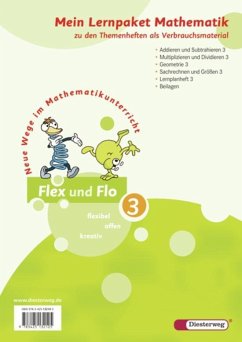 Flex und Flo 3. Mein Lernpaket Mathematik (Verbrauchsmaterial). Alle Bundesländer außer Bayern - Arndt, Jana;Brall, Claudia;Breiter, Rolf
