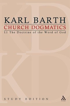 Cover Church Dogmatics Study Edition 1