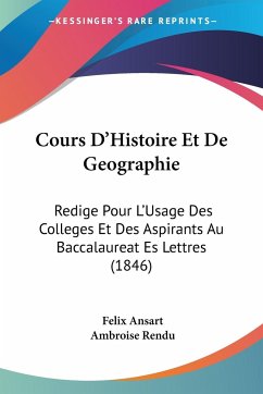 Cours D'Histoire Et De Geographie