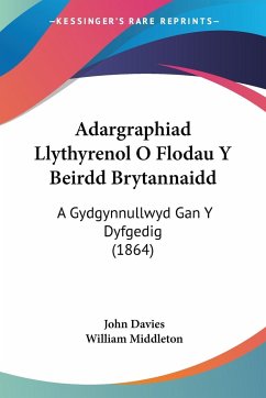 Adargraphiad Llythyrenol O Flodau Y Beirdd Brytannaidd