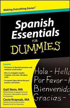 Spanish Essentials for Dummies - Stein, Gail; Kraynak, Mary