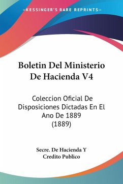 Boletin Del Ministerio De Hacienda V4