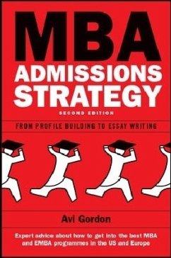 Cover MBA Admissions Strategy