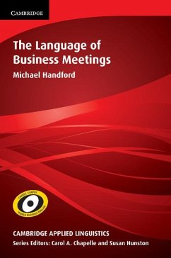The Language of Business Meetings - Handford, Michael