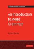 An Introduction to Word Grammar