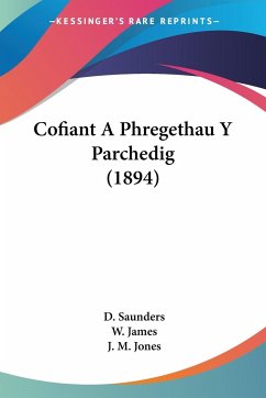 Cofiant A Phregethau Y Parchedig (1894)