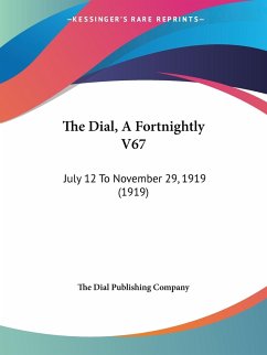 The Dial, A Fortnightly V67