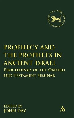 Cover Prophecy and the Prophets in Ancient Israel