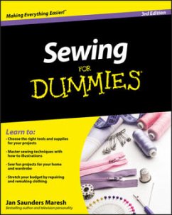 Sewing For Dummies - Saunders Maresh, Jan