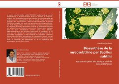 Biosynthèse de la mycosubtiline par Bacillus subtilis - Guez, Jean-Sébastien