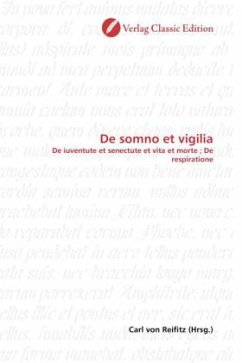De somno et vigilia De somno et vigilia