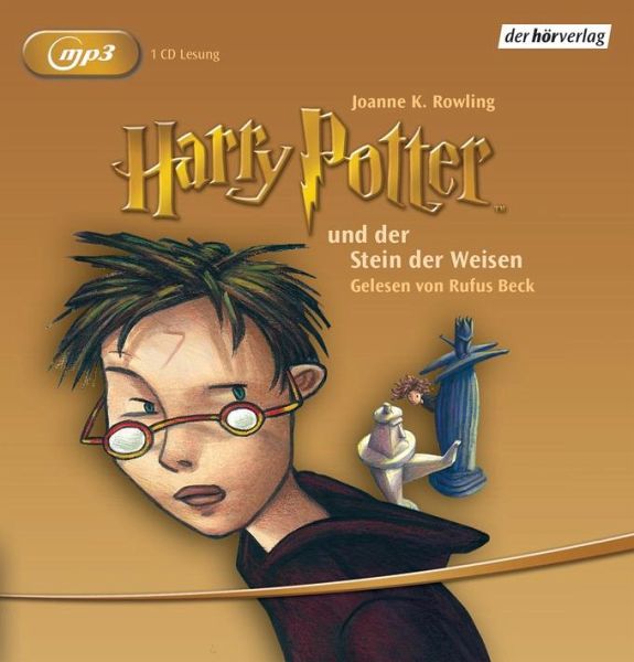 Harry Potter und der Stein der Weisen / Harry Potter Bd.1 (1 MP3-CDs) von  J. K. Rowling - Hörbücher portofrei bei bücher.de