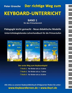 Der richtige Weg zum Keyboard-Unterricht - Band 1 - Grosche, Peter