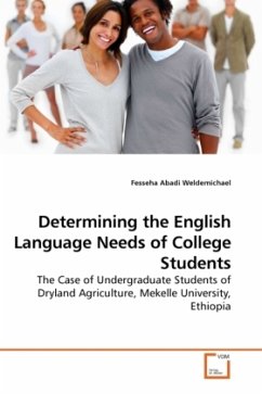 Determining the English Language Needs of College Students - Weldemichael, Fesseha Abadi