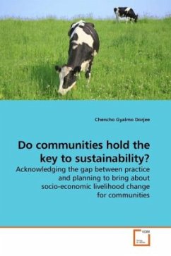 Do communities hold the key to sustainability? - Dorjee, Chencho Gyalmo