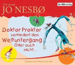 Doktor Proktor verhindert den Weltuntergang / Doktor Proktor Bd.3 (3 Audio-CDs) - Nesbø, Jo
