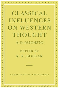 Classical Influences on Western Thought A.D. 1650-1870