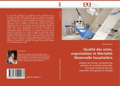 Qualité des soins, organisation et Mortalité Maternelle hospitalière - Koucoi, Muriel