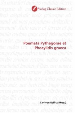 Poemata Pythagorae et Phocylidis graeca