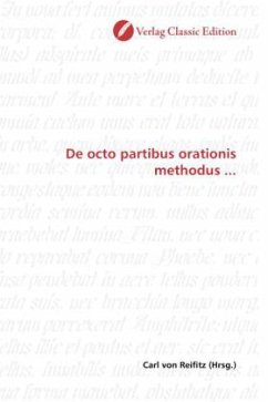 De octo partibus orationis methodus ...